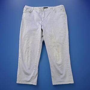 Bandolino Pants Womens‎ Size 18 Lavender Selene Casual Pockets 37x22.5